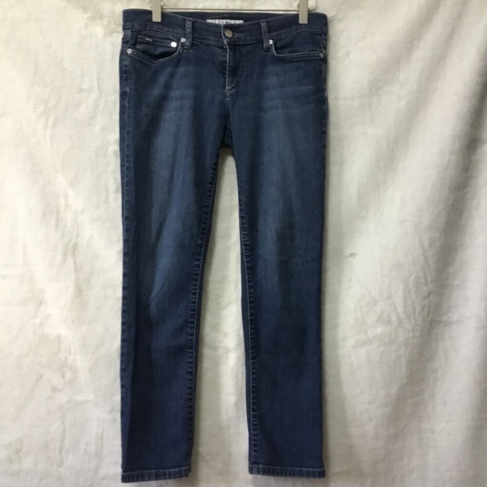 Joe's Blue Denim Cigarette Angle Jeans